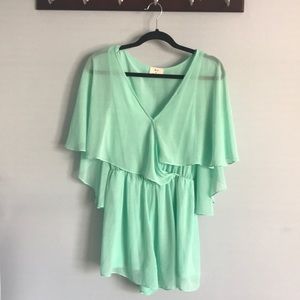 Green romper